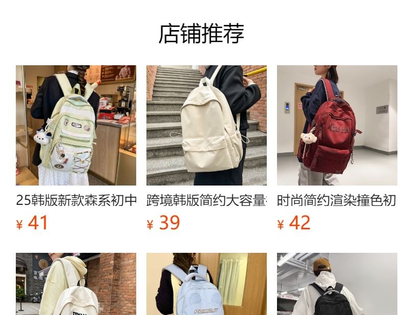 Bag Belt Nylon Plain