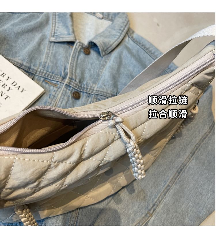 Quilted Crossbody Bag Plain