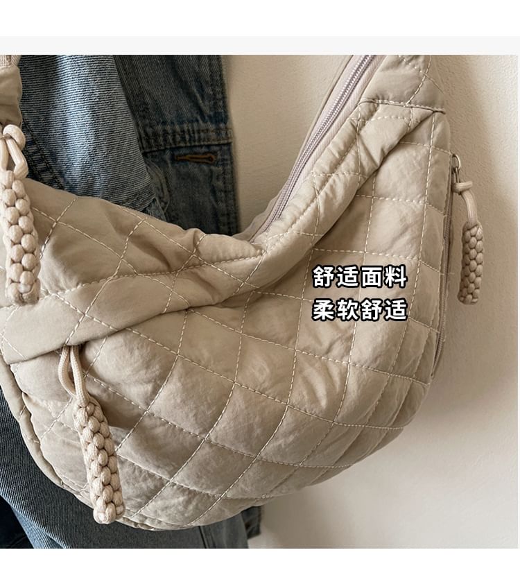 Quilted Crossbody Bag Plain