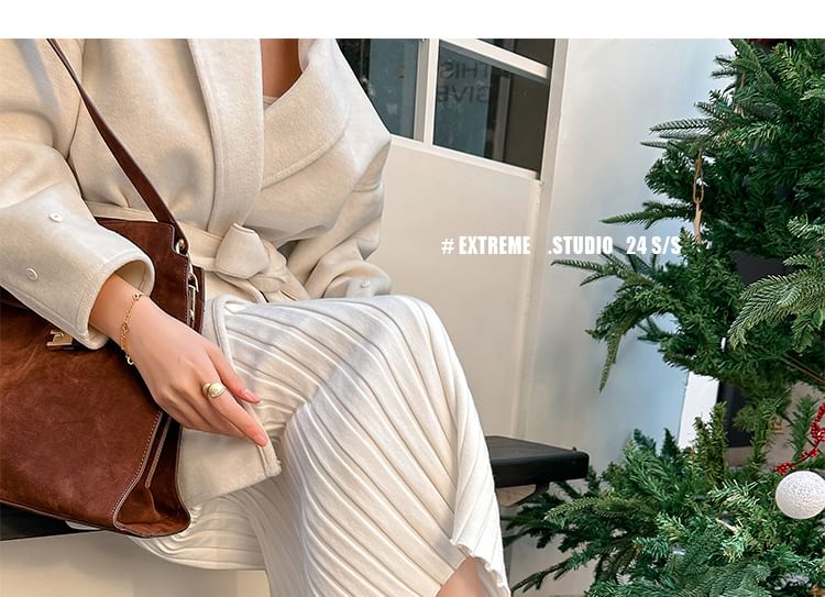 Chunky Mary Plain Pumps Leather Jane Square Heel Faux Toe Panel