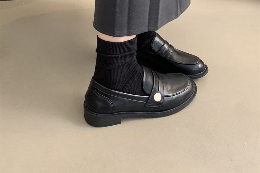 Loafers Patent Faux Leather / Penny