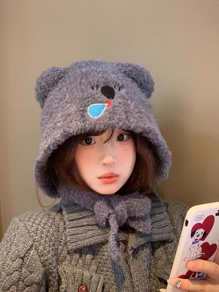 Hat Koala Bonnet Knit