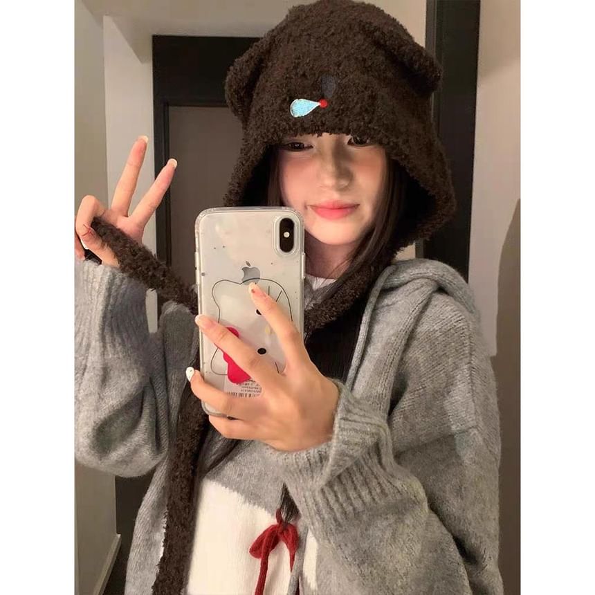 Hat Koala Bonnet Knit