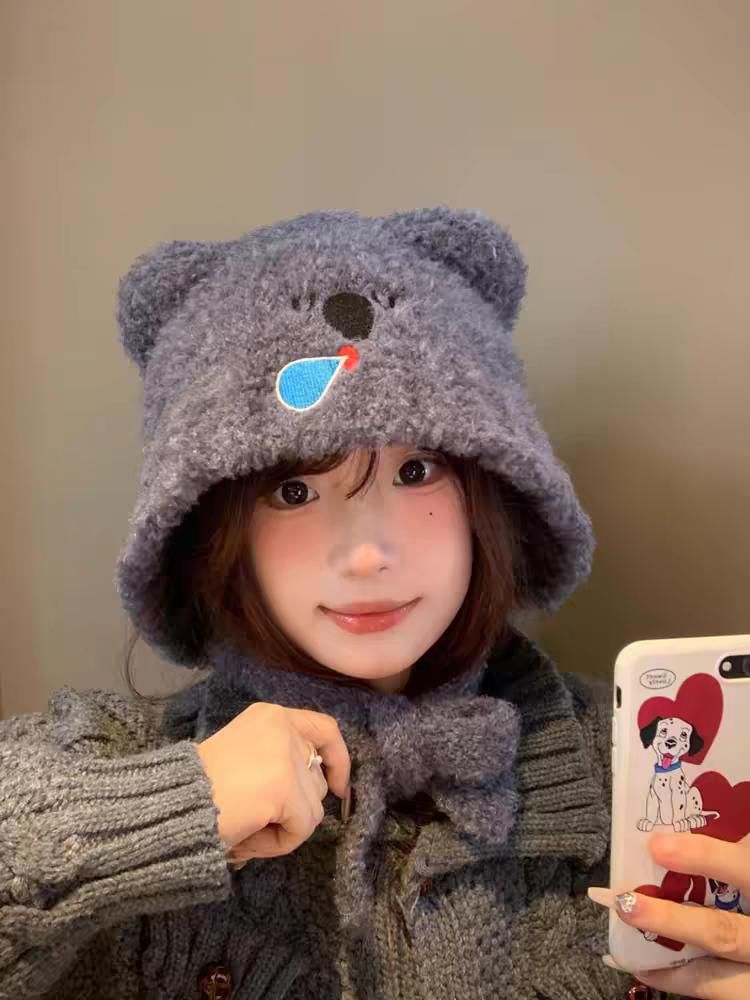 Hat Koala Bonnet Knit