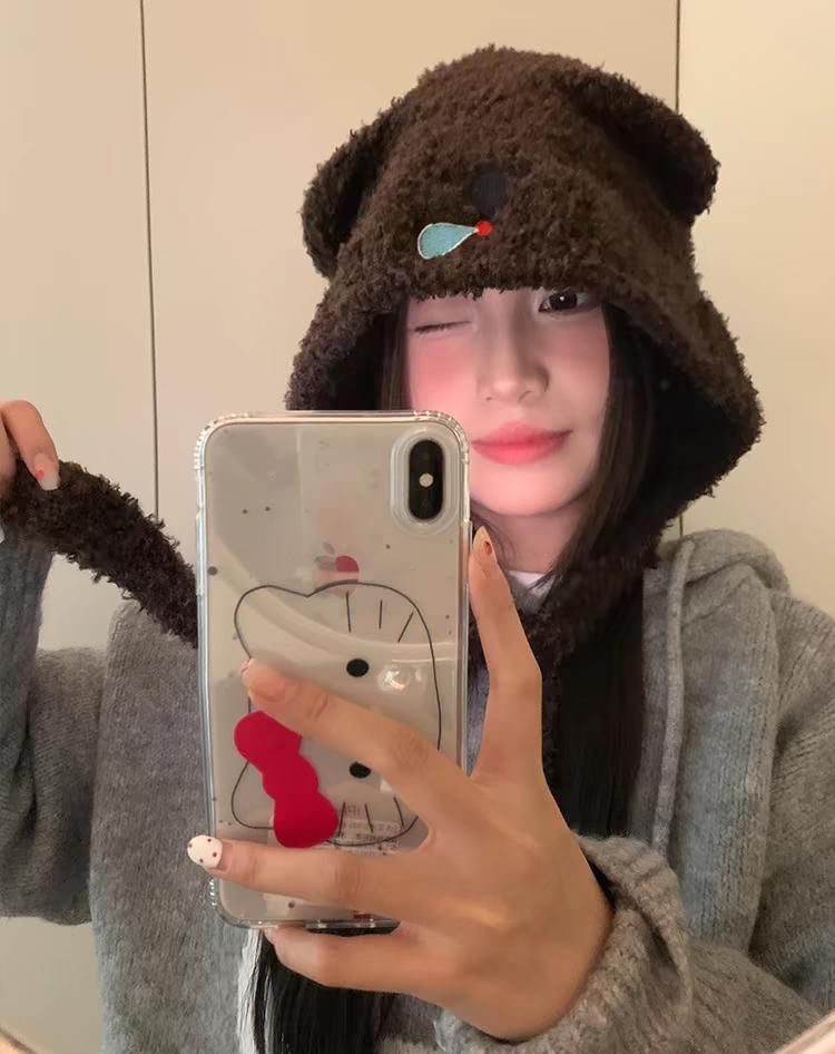 Hat Koala Bonnet Knit