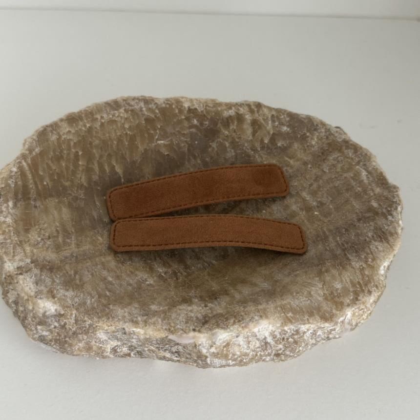 Clip Hair Plain Velvet