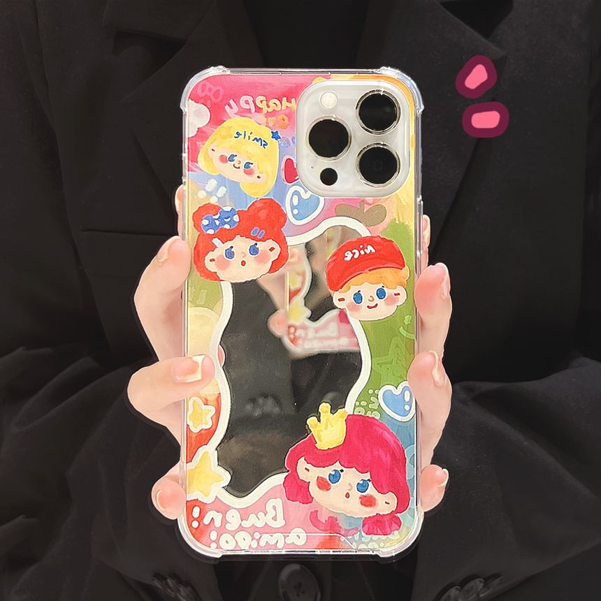 Phone Case Mirrored Cartoon
