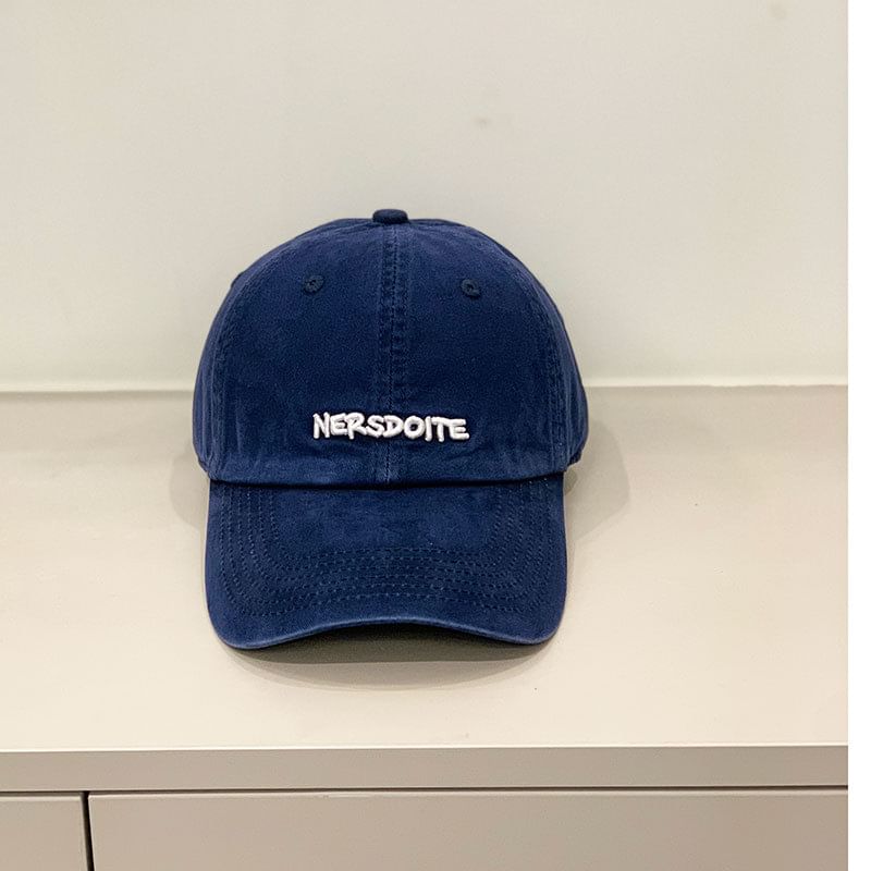 Cap Letter Embroidered