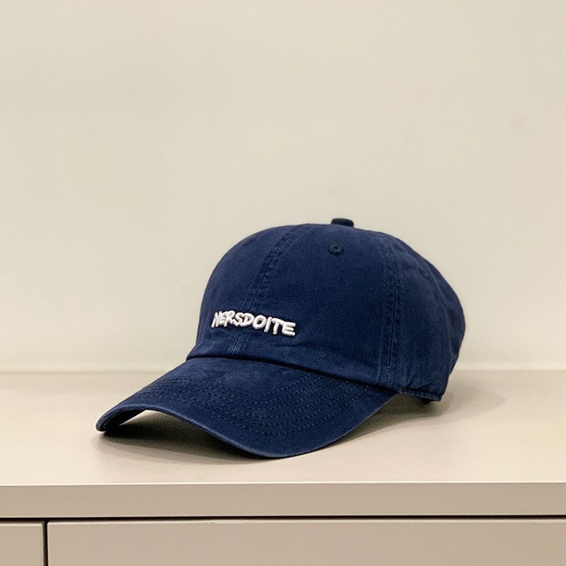 Cap Letter Embroidered