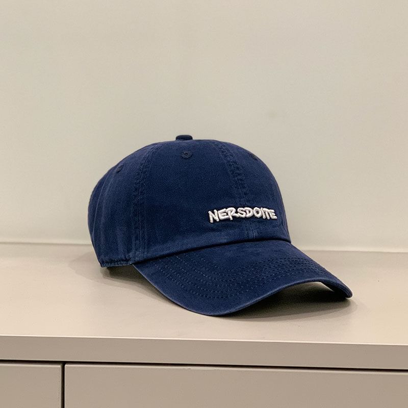 Cap Letter Embroidered