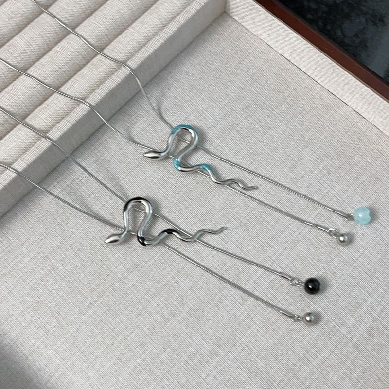 Necklace Pendant Alloy Lariat Snake