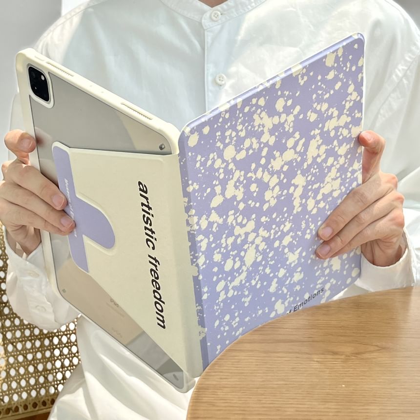 Case iPad Splattered
