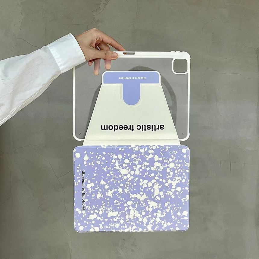 Case iPad Splattered