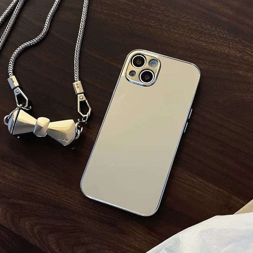 Set Mirrored Lanyard Case On Clip / Strap Phone