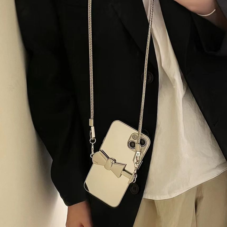 Set Mirrored Lanyard Case On Clip / Strap Phone