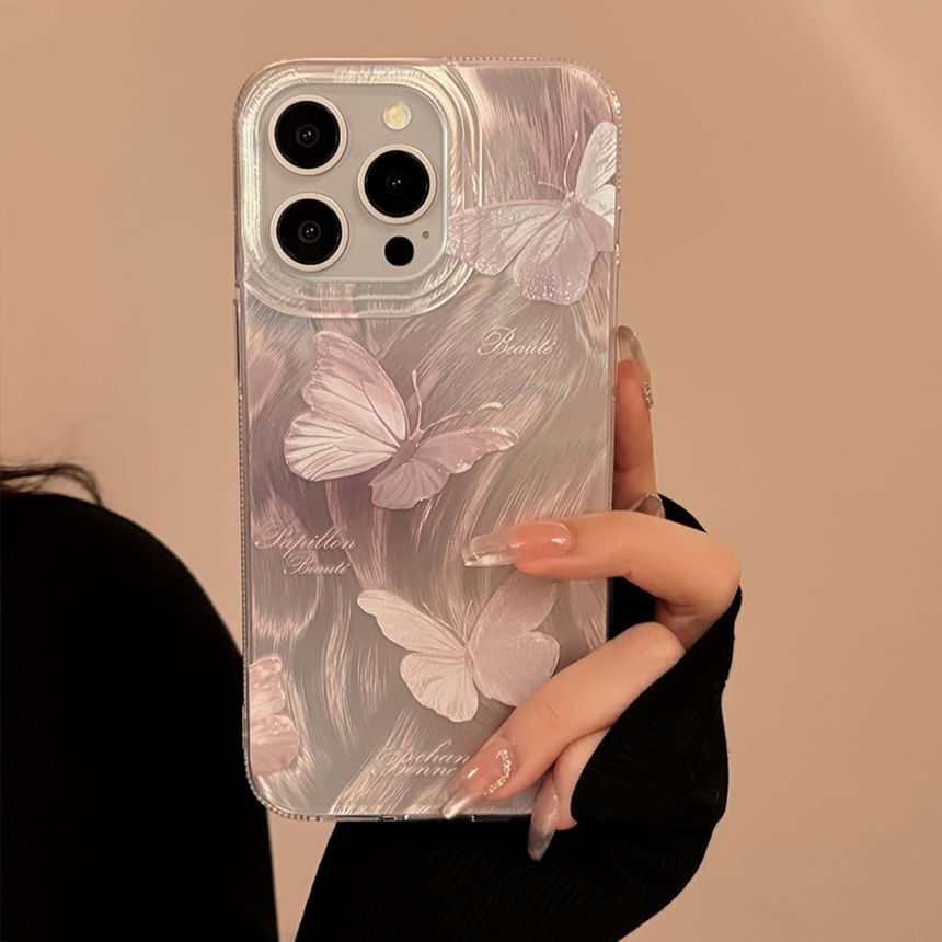 Set Case Phone / Butterfly Charm