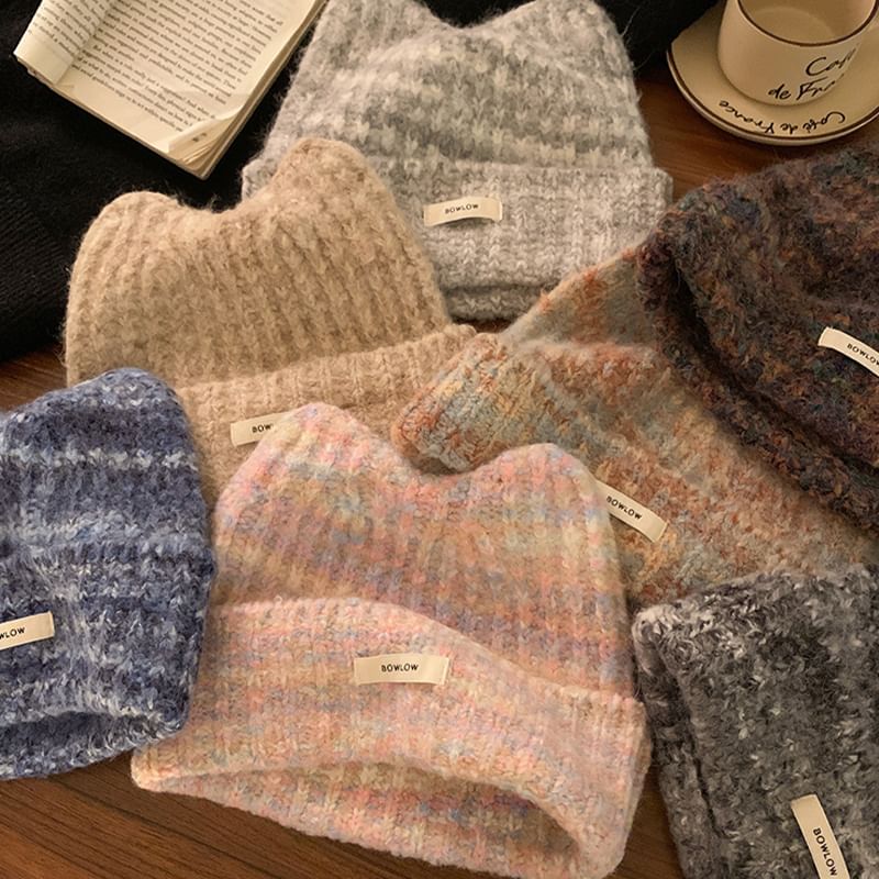 Ear Cat Knit Beanie