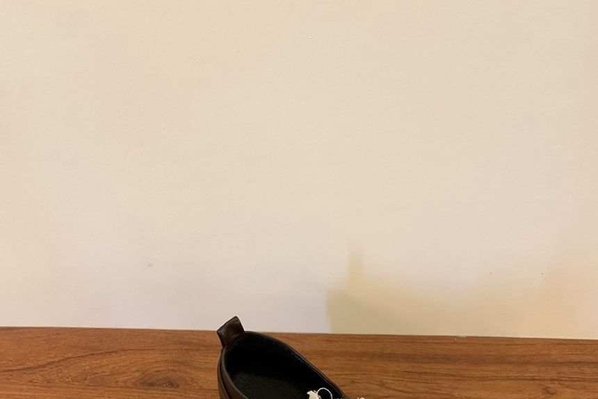 Pumps Square Lace Block Heel Up Toe