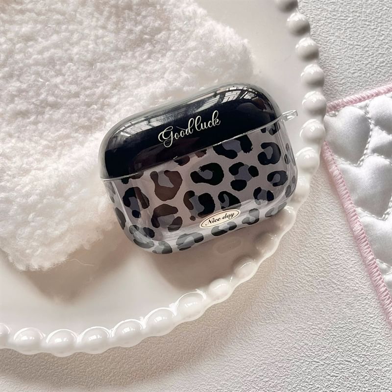 Earphone Print AirPods Leopard Pro Skin Case /