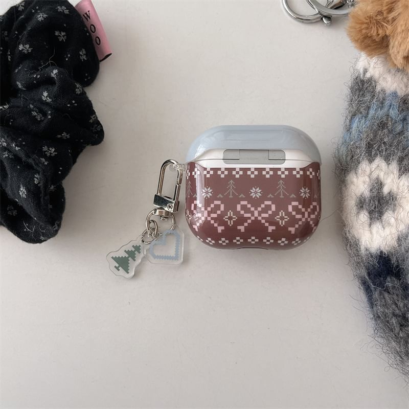 Skin AirPods Pro / Charm Case Bow Earphone Set