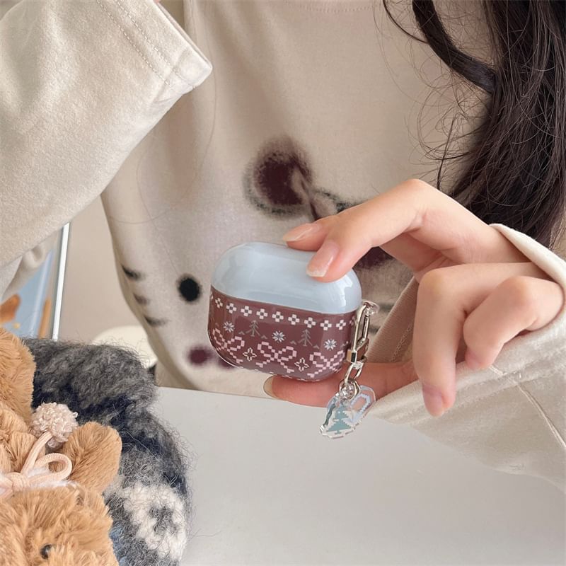 Skin AirPods Pro / Charm Case Bow Earphone Set