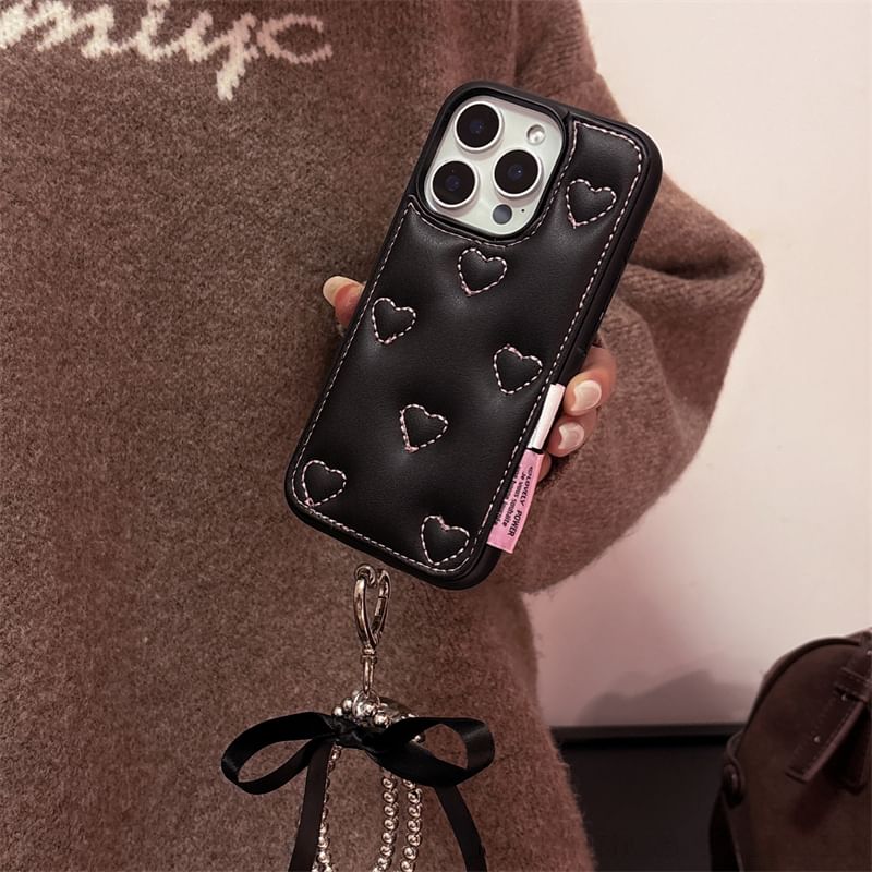 Strap Heart Phone / Case Set