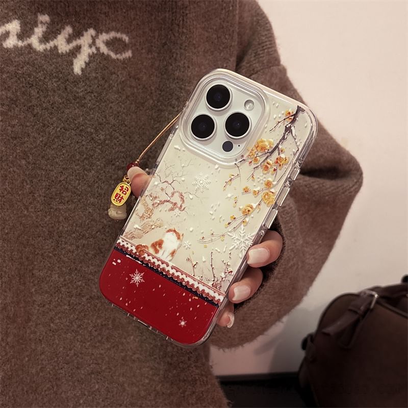 Case Phone Set Cat Charm /