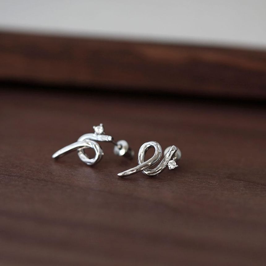 Earring Stud Sterling Silver 925
