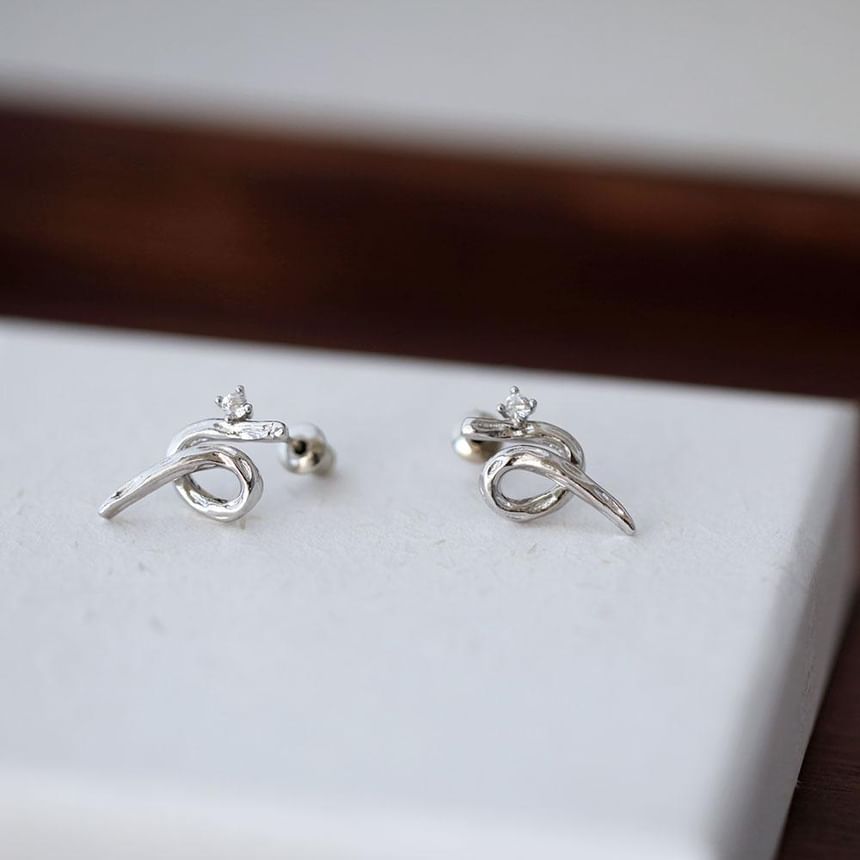 Earring Stud Sterling Silver 925