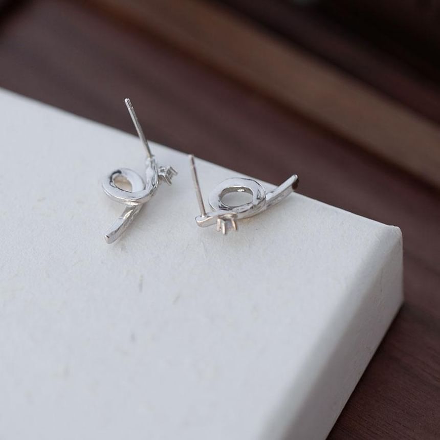 Earring Stud Sterling Silver 925