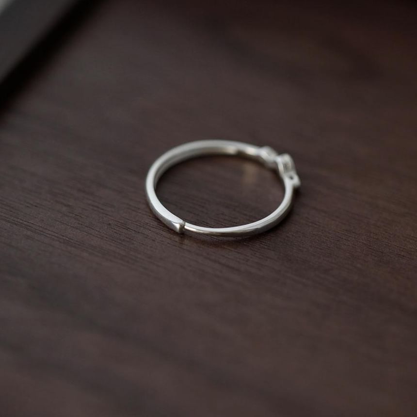 Silver Heart Ring Sterling 925