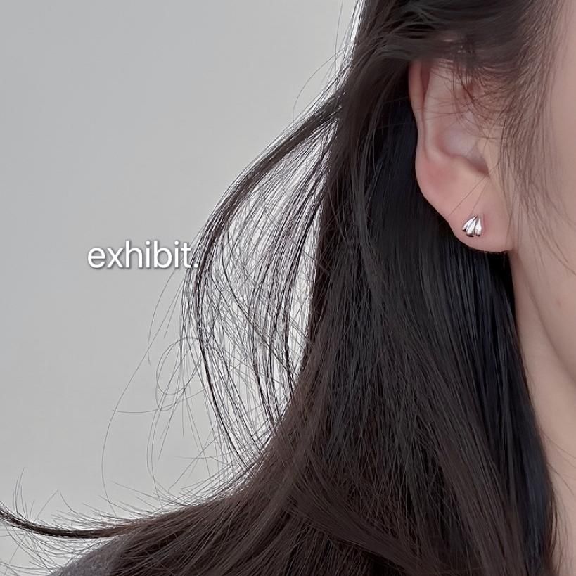 Sterling 925 Shell Stud Silver Earring