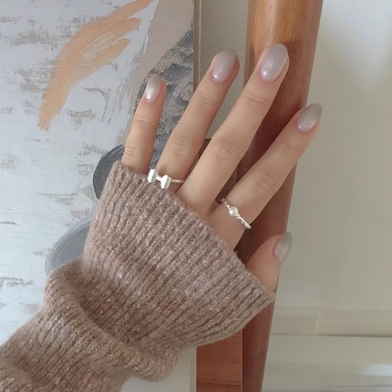 Open Ring Silver Sterling