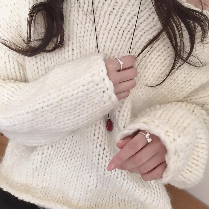 Open Ring Silver Sterling