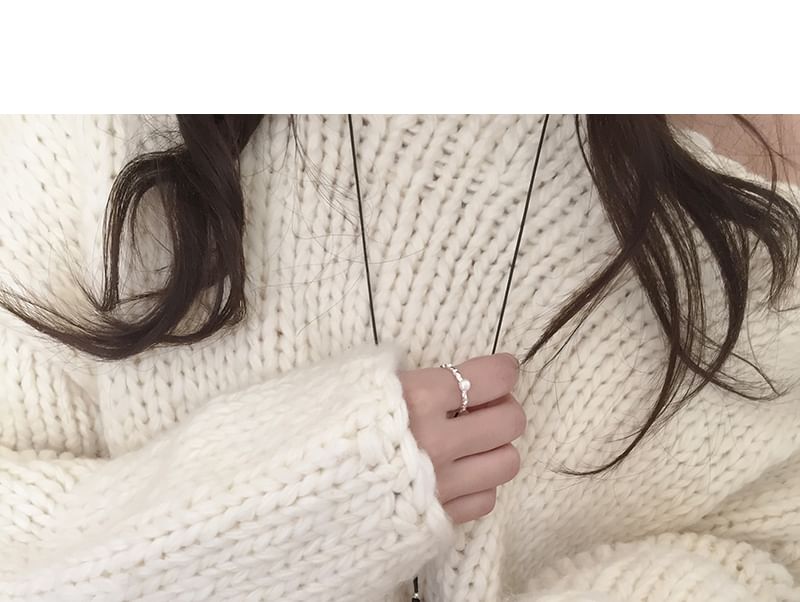 Open Ring Silver Sterling