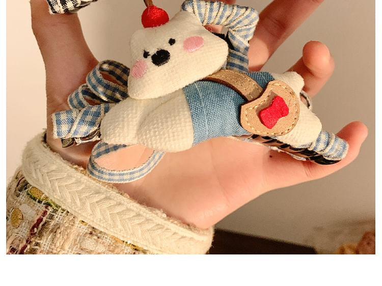 Hair Claw Cartoon Plaid