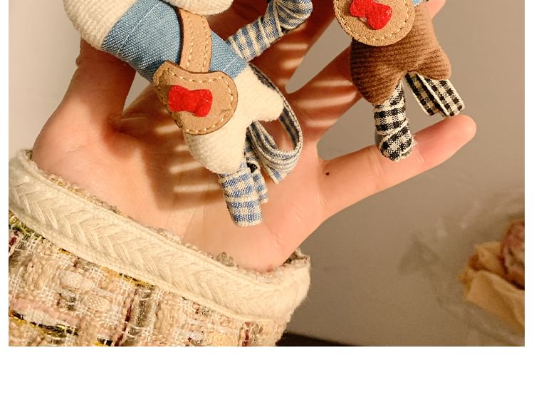 Hair Claw Cartoon Plaid