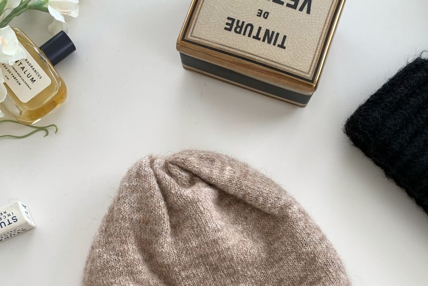 Plain Beanie Knit
