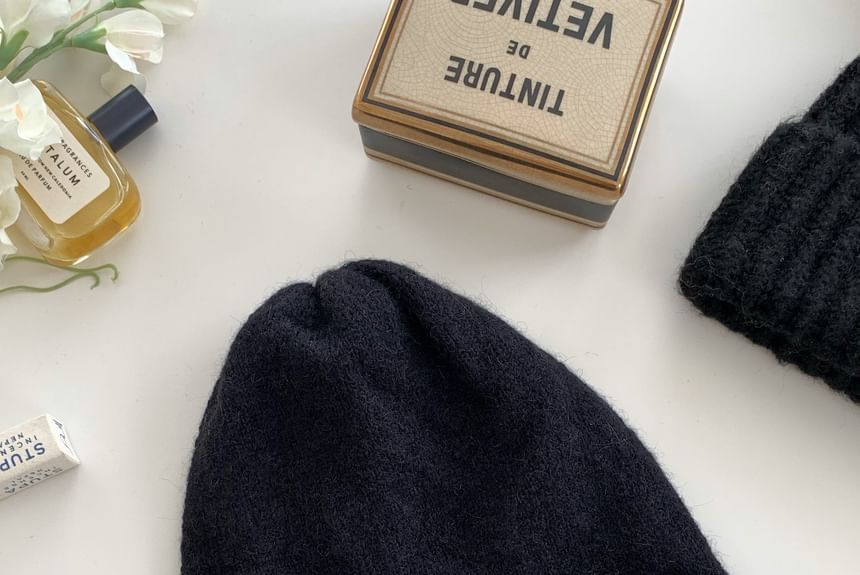 Plain Beanie Knit
