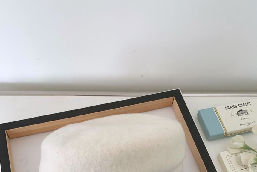 Buttoned Cap Newsboy