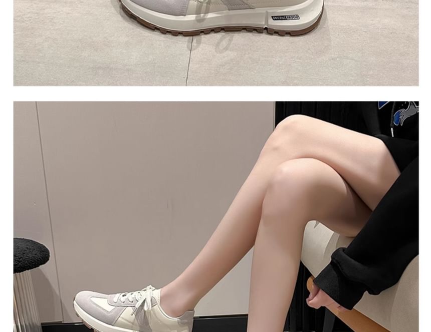 Platform Sneakers Panel