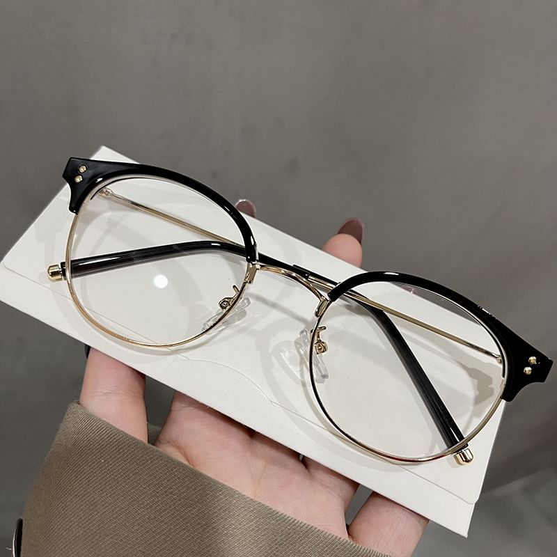 Thin Round Frame Eyeglasses