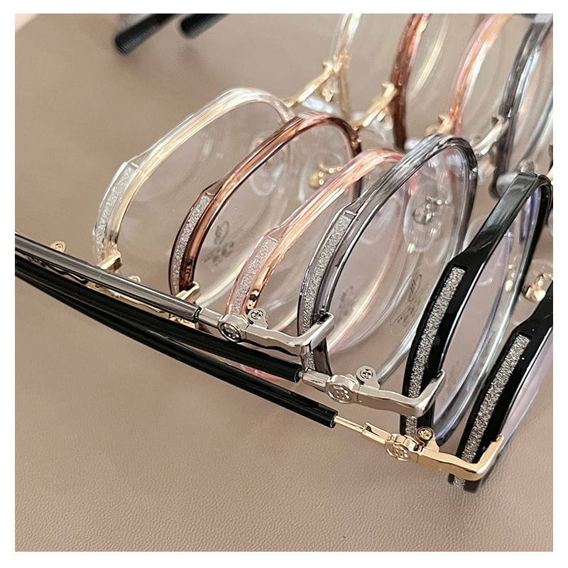Eyeglasses Thin Frame Round