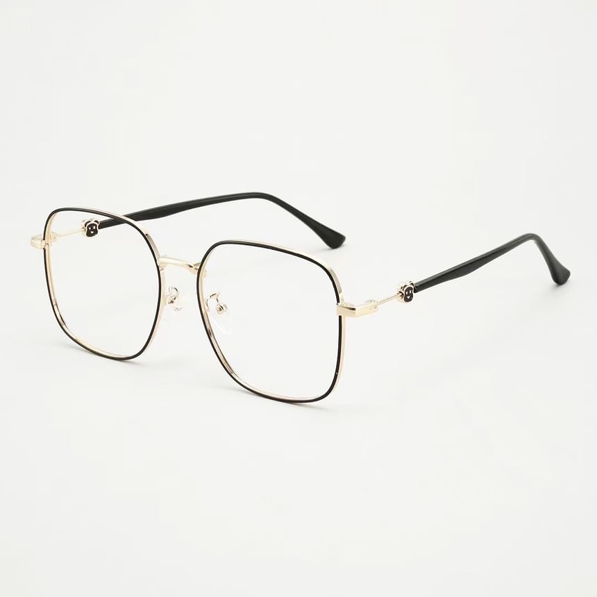 Thin Polygon Eyeglasses Frame