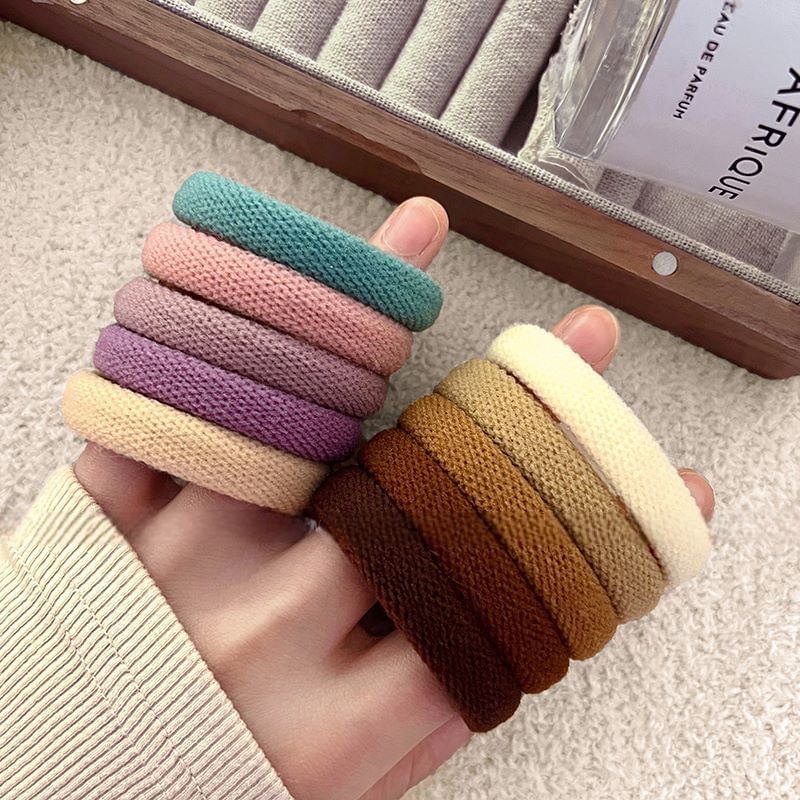 5: Tie Hair of Set Plain