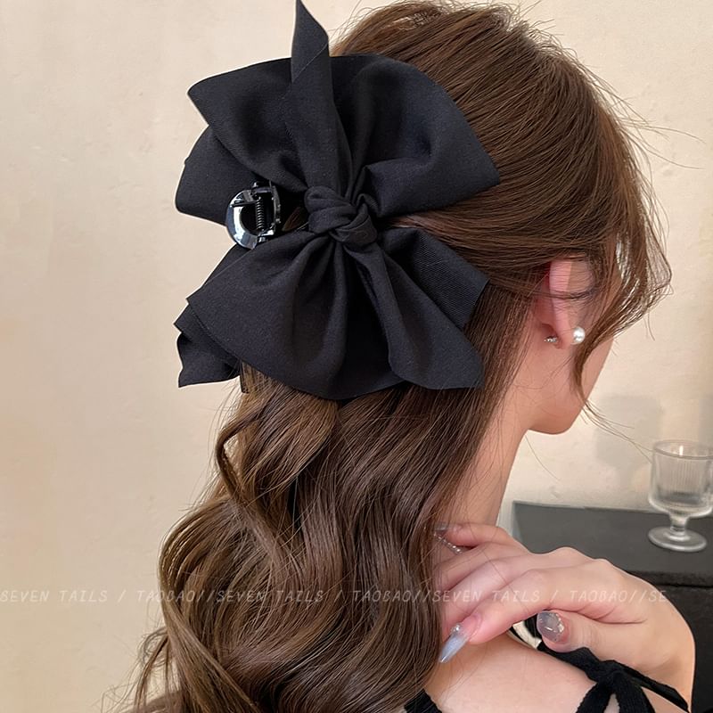 Bow Acrylic Claw Hair