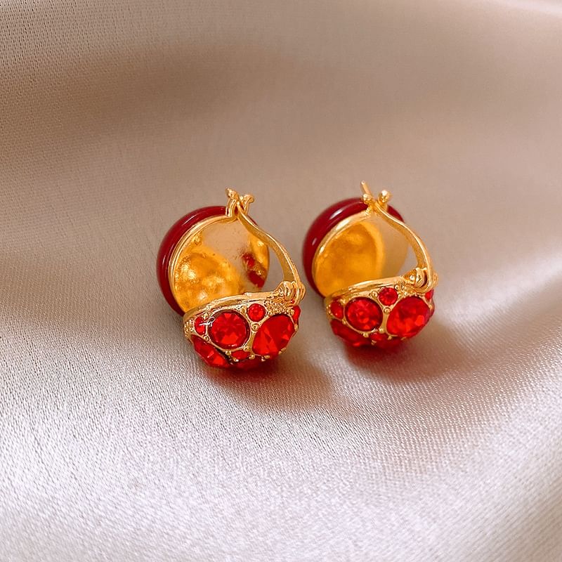 Ear Huggie Stud Hook Drop / Earring