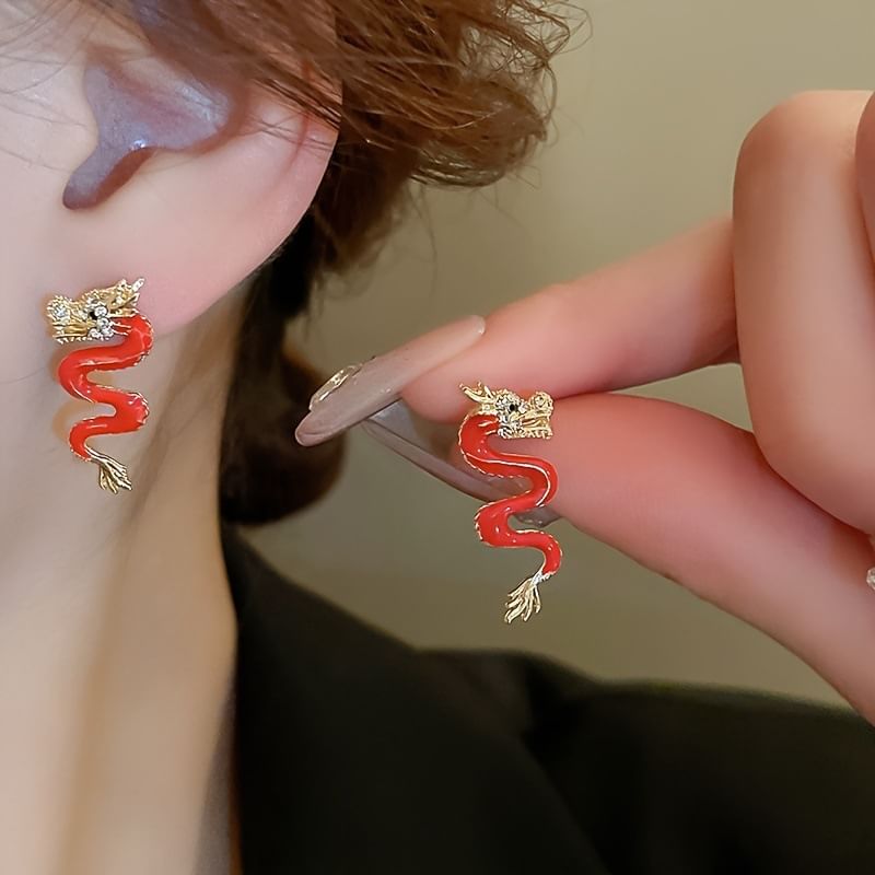 Ear Huggie Stud Hook Drop / Earring
