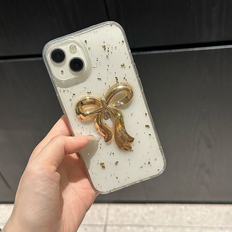 Bow Leaf Gold Phone Case