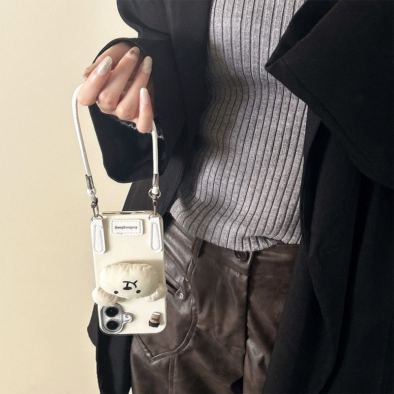 Strap Phone Puffed Bear Case with